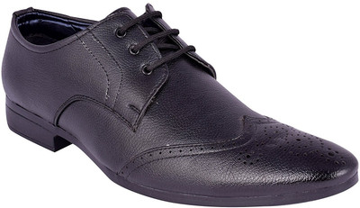 

LeatherKraft Lace Up For Men(Black