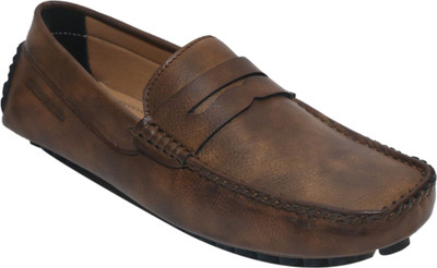 

Angelo Mazzi Men Leather Mocassin For Men(Brown