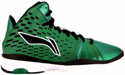 

Li-Ning ABPH063-4 Black/Celt Green Basketball Shoes For Men(Multicolor