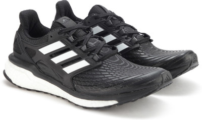 ADIDAS ENERGY BOOST M Running Shoes For Men(Black, White, Cblack/ftwwht/ftwwht