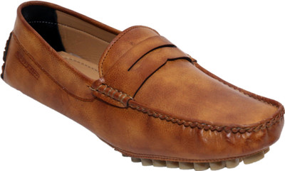 

Angelo Mazzi Men Leather Mocassin For Men(Tan