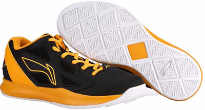 

Li-Ning ABPJ029-2 Black/Orange Basketball Shoes For Men(Multicolor