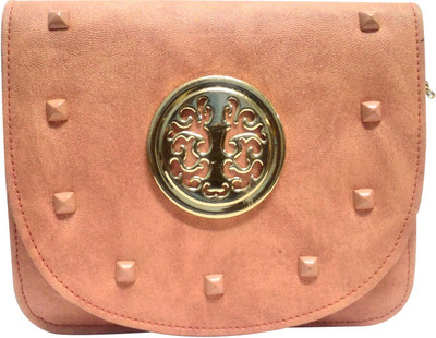 

Natali Traders Women Casual Orange PU Sling Bag