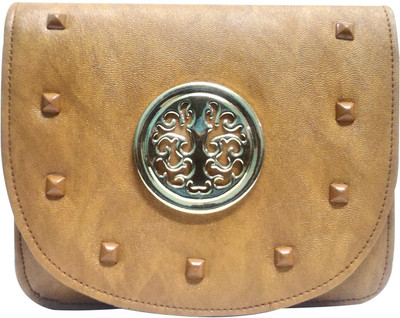 

Natali Traders Women Casual Yellow PU Sling Bag