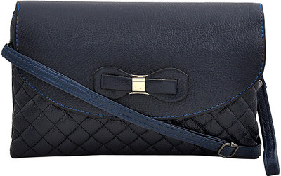 

Mark & Keith Women Evening/Party Blue PU Sling Bag