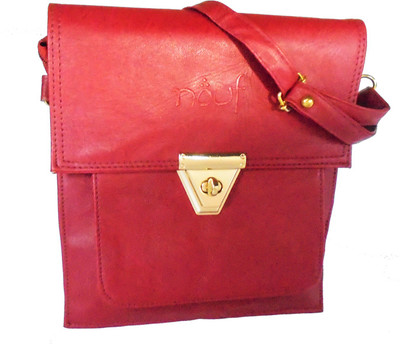 

Chalissa Girls Casual Maroon PU Sling Bag