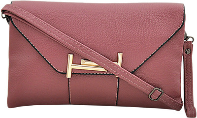 

Mark & Keith Women Casual Purple PU Sling Bag