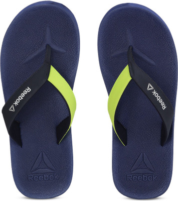 

REEBOK ADVENTURE FLIP Flip Flops, Cobalt/navy/yellow/wht