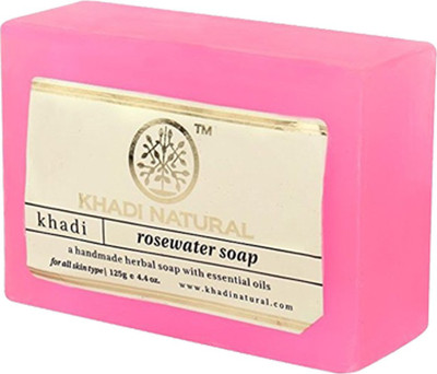 Khadi Natural ROSE WATER SOAP 125GM(125 g)