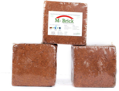 

Pepper Agro Organic Cocopeat Briquettes sieved and low EC Expands Up to 33 litres (850gm briquettes x 3Qty) Organic Cocopeat Briquettes sieved and low EC Expands Up to 33 litres (850gm briquettes x 3Qty) Soil Manure(2.55 kg Powder)
