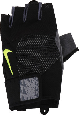 

Nike Men's Lock Down Training Gym & Fitness Gloves (M, Black), Black;volt