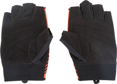 

Nike Men's Core Lock Training Gym & Fitness Gloves (XL, Black, Orange), Black;total crimson