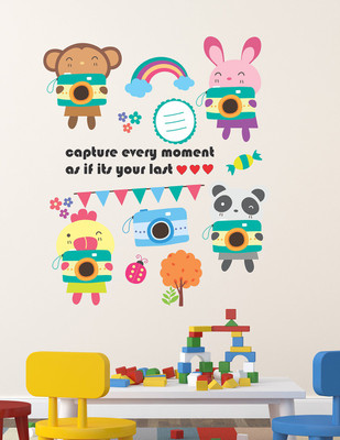 

WALLSTICK  Vinyl Sticker(Pack of 1, Multicolor