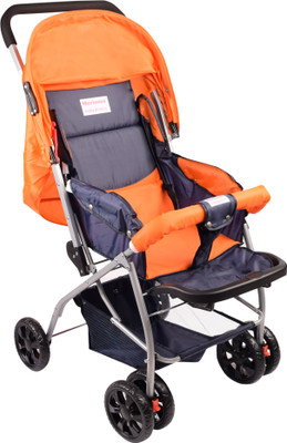

Morisons Baby Dreams Comfort Baby stroller- Blue Stroller(3, Orange)