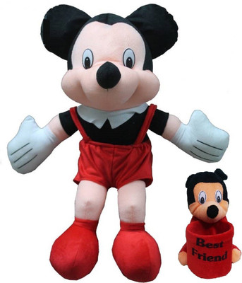 

kaykon Big Disney Mickey Mouse 22inch with Free Mickey Mouse Pen Stand - 8 inch(Red)