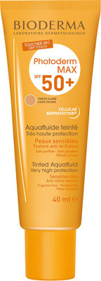 

Bioderma Photoderm Max Aquafluide SPF 50+ Claire / Light Shade - SPF 50 PA+(40 ml)