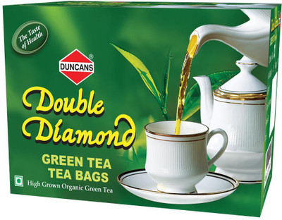 

Duncans Double Diamond -Pack of 5 Green Tea Bags(125 Bags, Box)