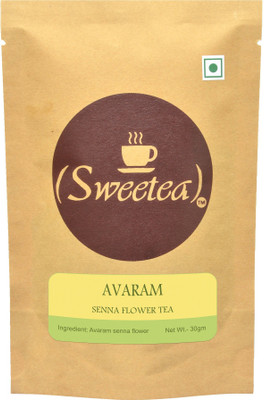

Sweetea Avaram Senna flower Tea 30gm Unflavoured Herbal Tea Vacuum Pack(30 g)