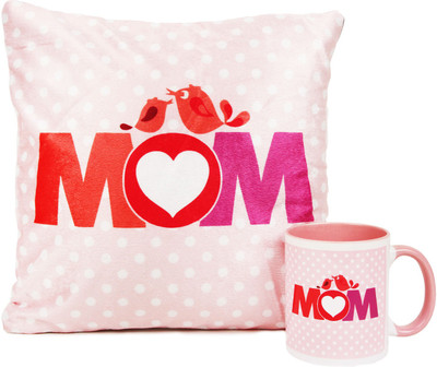 

Floweraura Cushion, Mug Gift Set
