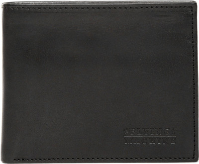 

Flying Machine Men Black Genuine Leather Wallet(4 Card Slots)