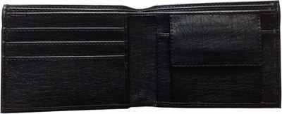 

InkartBuy Men Black Artificial Leather Wallet(3 Card Slots)