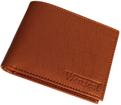 

Wenzest Boys Tan Artificial Leather Card Holder(10 Card Slots)