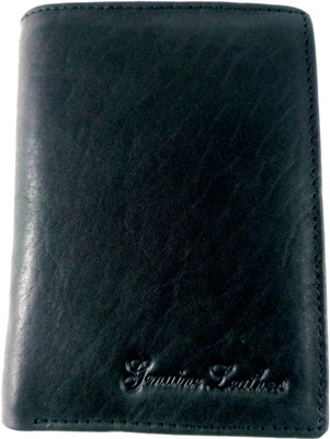 

bilAnca Men Black Genuine Leather Wallet(5 Card Slots)