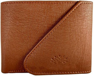 

COST TO COST Men Casual, Trendy Brown Artificial Leather Wallet(4 Card Slots)
