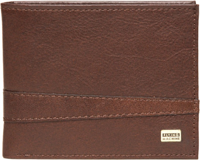 

Flying Machine Men Brown Genuine Leather Wallet(4 Card Slots), Chocolate