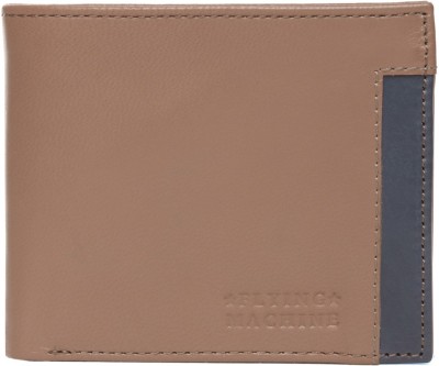 

Flying Machine Men Brown Genuine Leather Wallet(8 Card Slots)