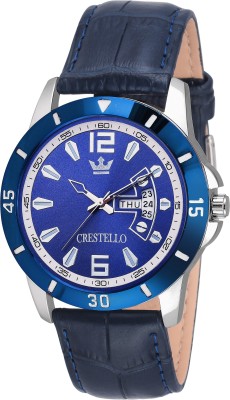 CRESTELLO CRST1206DD-BLU Watch  - For Men   Watches  (CRESTELLO)