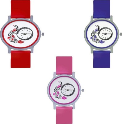 Rage Enterprise Glory Super Classic Collection Stylish Combo 01 RE008 Watch  - For Girls   Watches  (Rage Enterprise)
