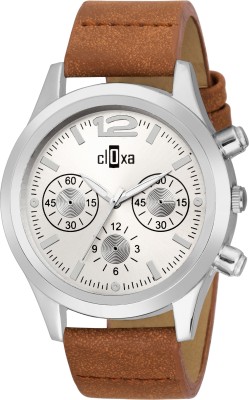 cloxa Casual Silver Dial Man's Watch Watch  - For Men   Watches  (Cloxa)