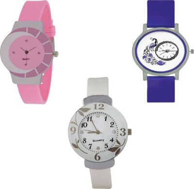 Rage Enterprise Glory Super Classic Collection Stylish Combo 01 RE022 Watch  - For Girls   Watches  (Rage Enterprise)