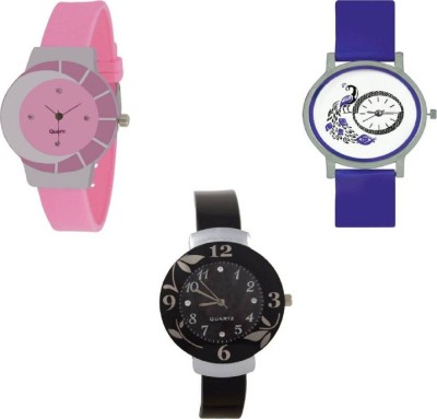 Rage Enterprise Glory Super Classic Collection Stylish Combo 01 RE032 Watch  - For Girls   Watches  (Rage Enterprise)