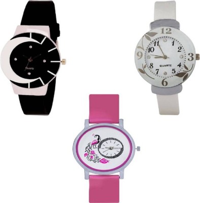 Rage Enterprise Glory Super Classic Collection Stylish Combo 01 RE036 Watch  - For Girls   Watches  (Rage Enterprise)