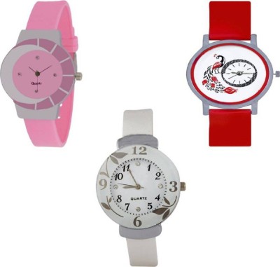 Rage Enterprise Glory Super Classic Collection Stylish Combo 01 RE054 Watch  - For Girls   Watches  (Rage Enterprise)