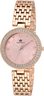 CRESTELLO CRST6210RG-PCH Watch  - For Women   Watches  (CRESTELLO)