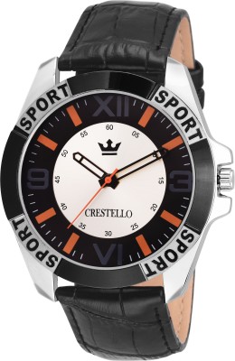 CRESTELLO CRST0903-BLK Watch  - For Men   Watches  (CRESTELLO)