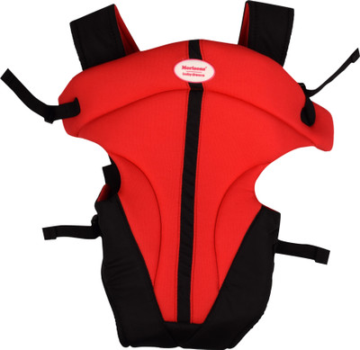 

Morisons Baby Dreams Comfort Baby Carrier-3 ways- Grey Baby Carrier(Red, Front carry facing out)