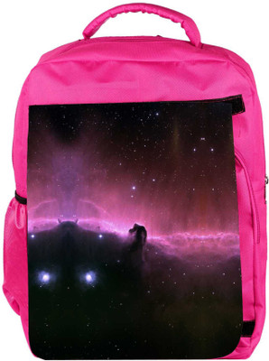 

Snoogg Eco Friendly Canvas Universe Abstract Backpack Rucksack School Travel Unisex Casual Canvas Bag Bookbag Satchel 5 L Backpack(Pink)