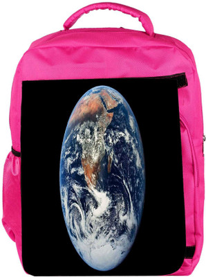 

Snoogg Eco Friendly Canvas Earth Designer Backpack Rucksack School Travel Unisex Casual Canvas Bag Bookbag Satchel 5 L Backpack(Pink)