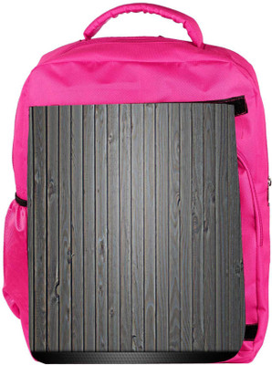 

Snoogg Eco Friendly Canvas Black Wood Designer Backpack Rucksack School Travel Unisex Casual Canvas Bag Bookbag Satchel 5 L Backpack(Pink)