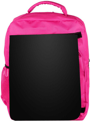 

Snoogg Eco Friendly Canvas Dark Black Pattern Design Designer Backpack Rucksack School Travel Unisex Casual Canvas Bag Bookbag Satchel 5 L Backpack(Pink)