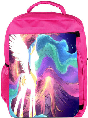 

Snoogg Eco Friendly Canvas Celestia Designer Backpack Rucksack School Travel Unisex Casual Canvas Bag Bookbag Satchel 5 L Backpack(Pink)
