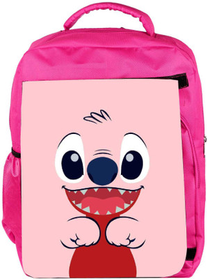 

Snoogg Eco Friendly Canvas Pink Insert Face Backpack Rucksack School Travel Unisex Casual Canvas Bag Bookbag Satchel 5 L Backpack(Pink)
