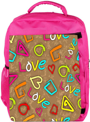 

Snoogg Eco Friendly Canvas Green Flower Designer Backpack Rucksack School Travel Unisex Casual Canvas Bag Bookbag Satchel 5 L Backpack(Pink)