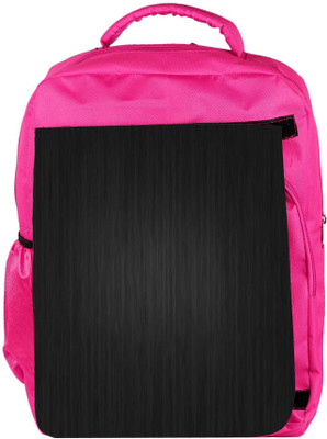 

Snoogg Eco Friendly Canvas Black Wood Designer Backpack Rucksack School Travel Unisex Casual Canvas Bag Bookbag Satchel 5 L Backpack(Pink)