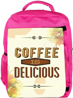 

Snoogg Eco Friendly Canvas Vector Illustration With Typography And Ornaments Editable Text Backpack Rucksack School Travel Unisex Casual Canvas Bag Bookbag Satchel 5 L Backpack(Pink)