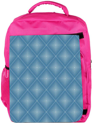 

Snoogg Eco Friendly Canvas Blue Pattern Designer Backpack Rucksack School Travel Unisex Casual Canvas Bag Bookbag Satchel 5 L Backpack(Pink)